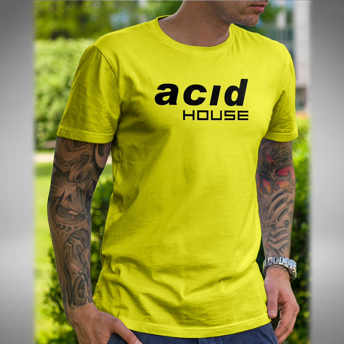 Acid House T-Shirt - Old Skool Retro Rave Dance Music Lover