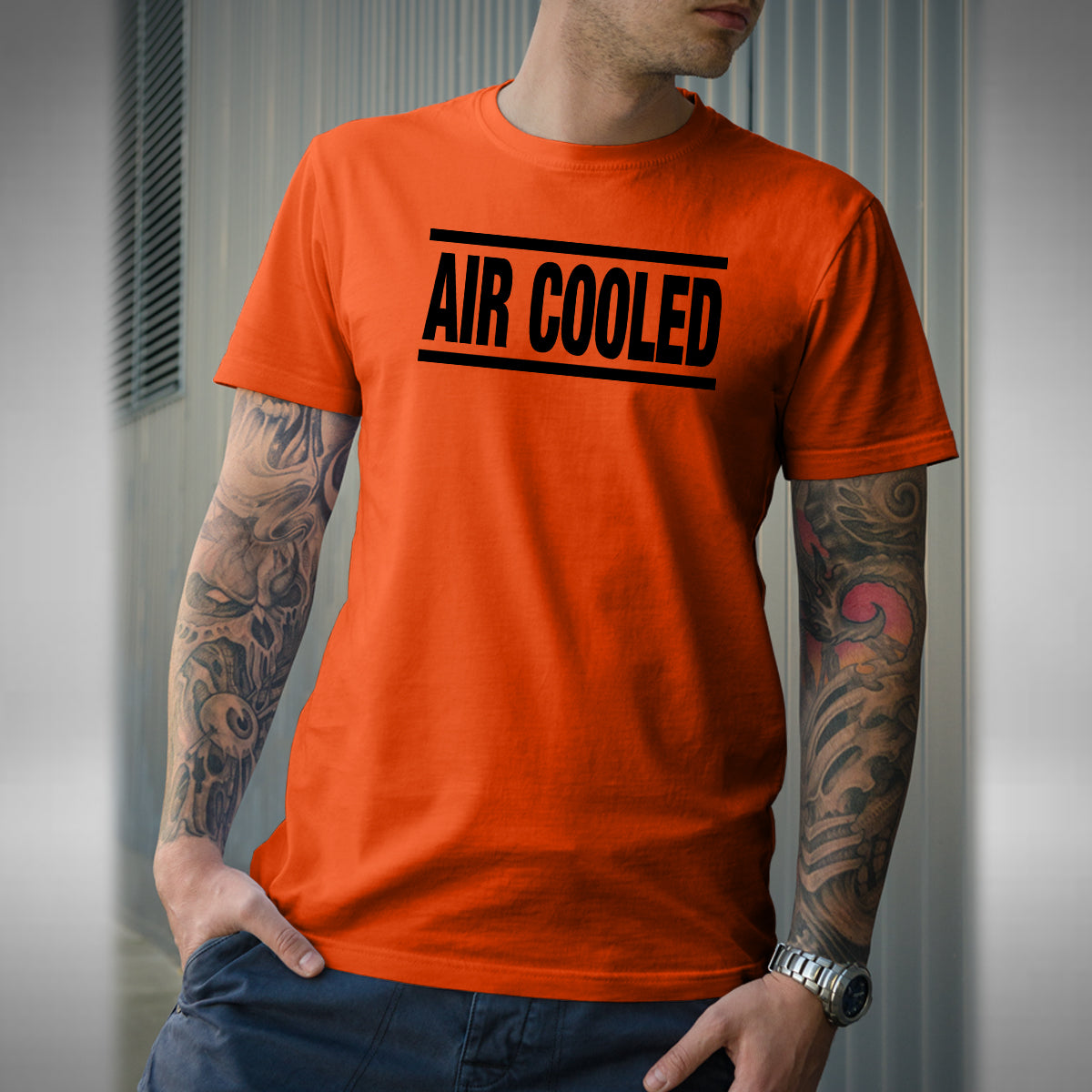 Air Cooled T-Shirt - Superbike Motorbike Bikes Road Bike Biker Car Small to 5XL