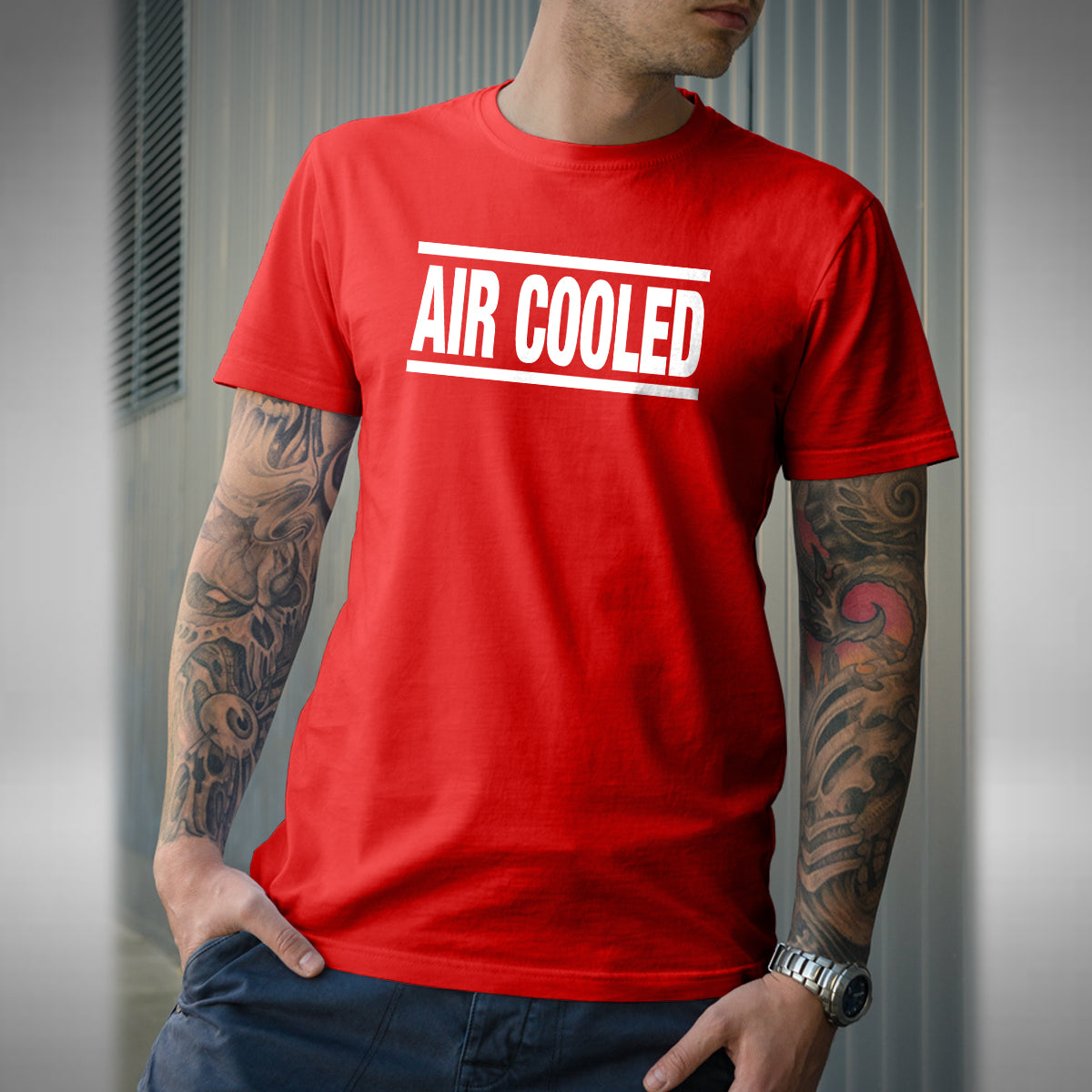 Air Cooled T-Shirt - Superbike Motorbike Bikes Road Bike Biker Car Small to 5XL
