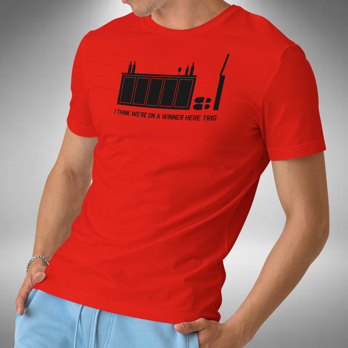 Winner Here Trigger T-Shirt - Only Fools and Horses Inspired