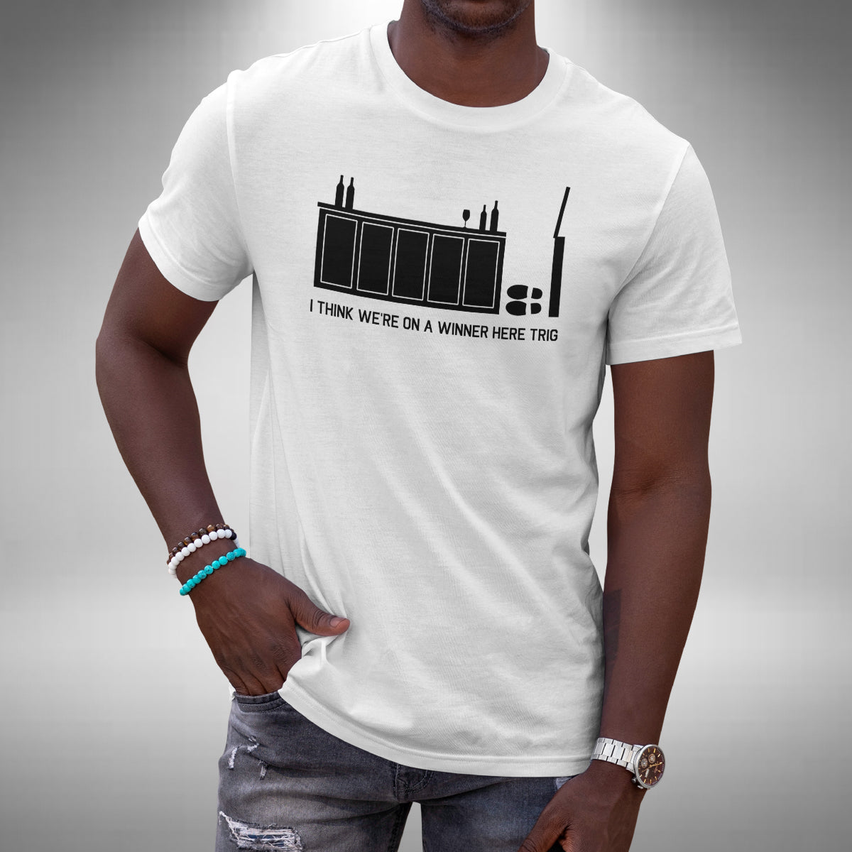 Winner Here Trigger T-Shirt - Only Fools and Horses Inspired