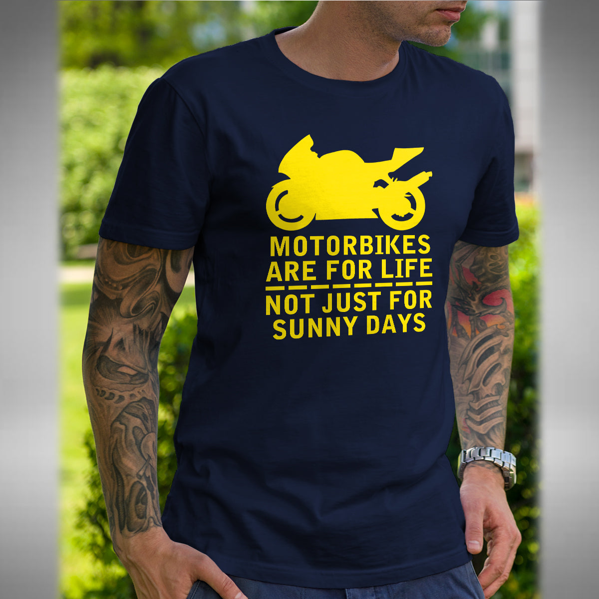 Motorbikes Are For Life T-Shirt - Superbike Motorbike Bikes Road Bike Biker