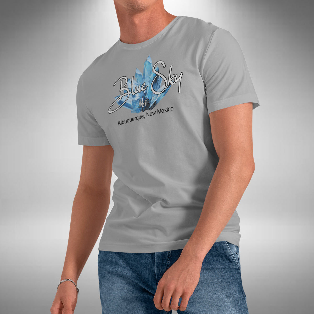Breaking Bad Inspired T-Shirt - Funny Blue Sky Crystal Meth