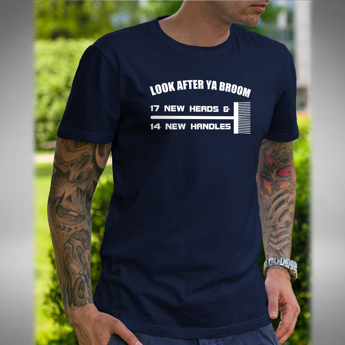Trigger's Broom T-Shirt - Funny Only Fools And Horses Inspired