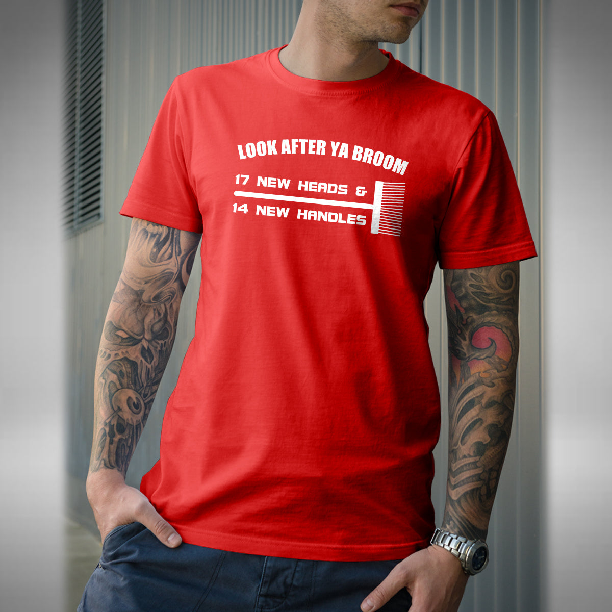 Trigger's Broom T-Shirt - Funny Only Fools And Horses Inspired