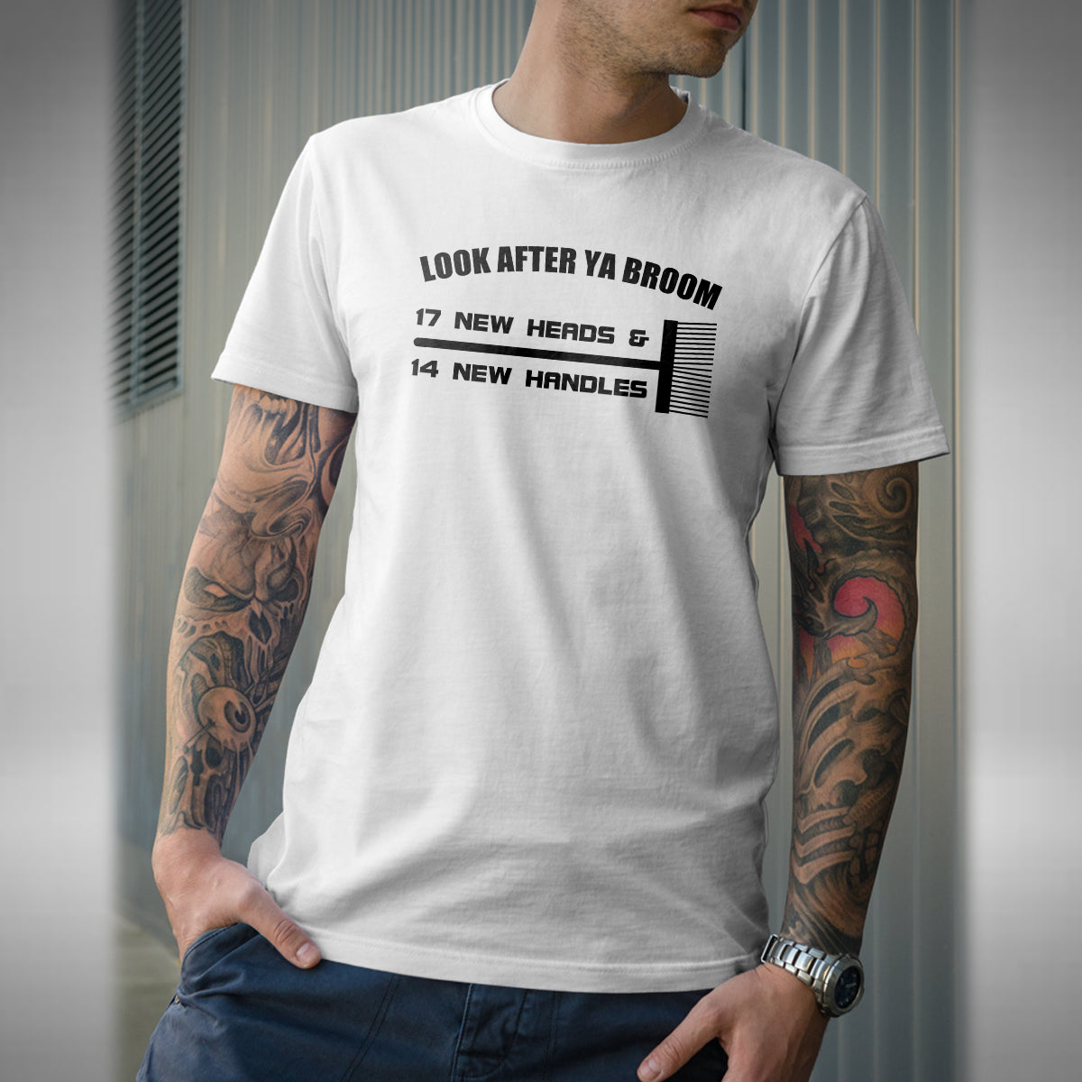 Trigger's Broom T-Shirt - Funny Only Fools And Horses Inspired