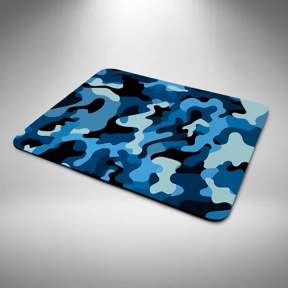 Camouflage Blue Mouse Mat