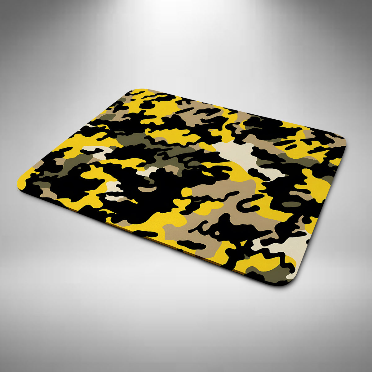 Camouflage Yellow Mouse Mat