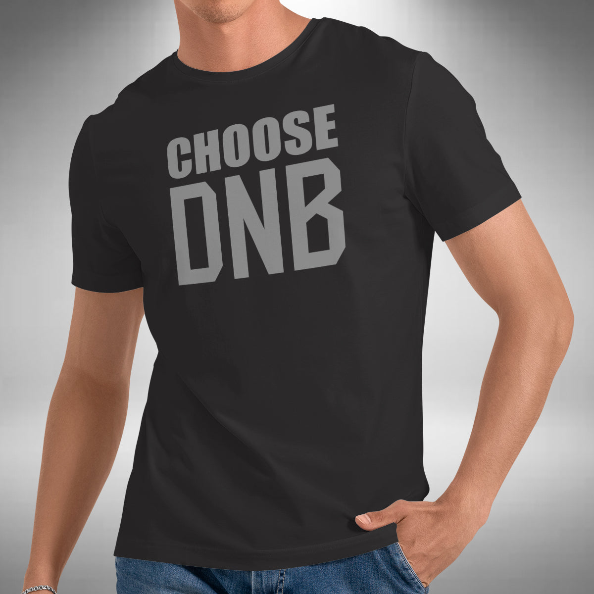 Choose DNB T-Shirt - Funny Junglist DNB Massive Old Skool