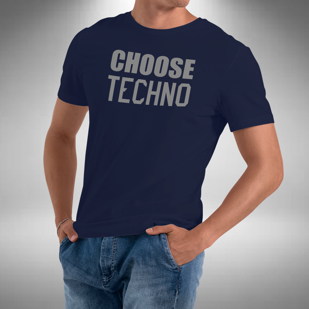 Choose Techno T-Shirt - Funny Electronic Dance Music EDM
