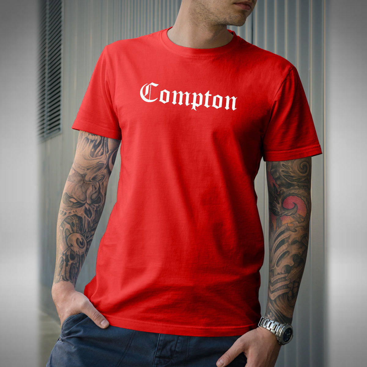 Compton T-Shirt - Dr Dre Hip Hop Straight Outta NWA Inspired