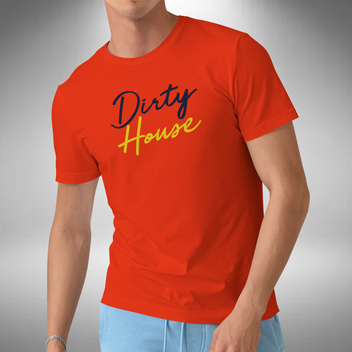 Dirty House T-Shirt - Tech Deep Jacking Bass Funky Electro Retro