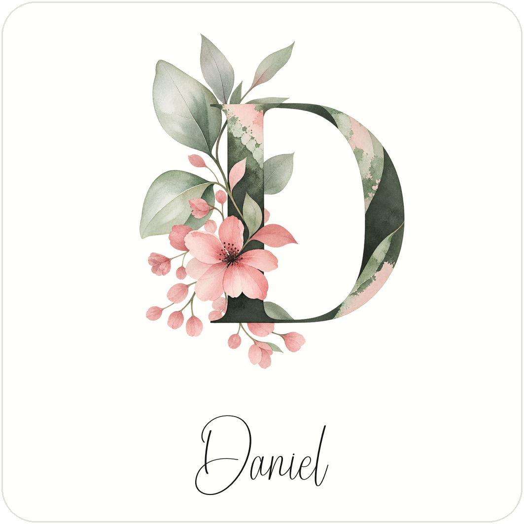 Personalised Initial Mug, Coaster or Gift Set – Any Name