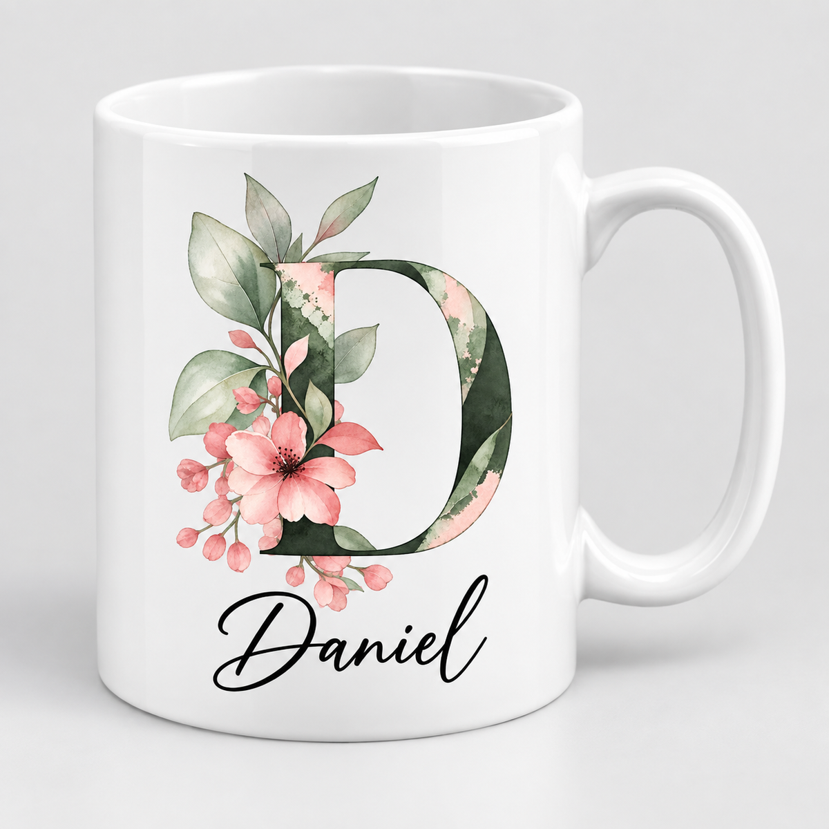 Personalised Initial Mug, Coaster or Gift Set – Any Name