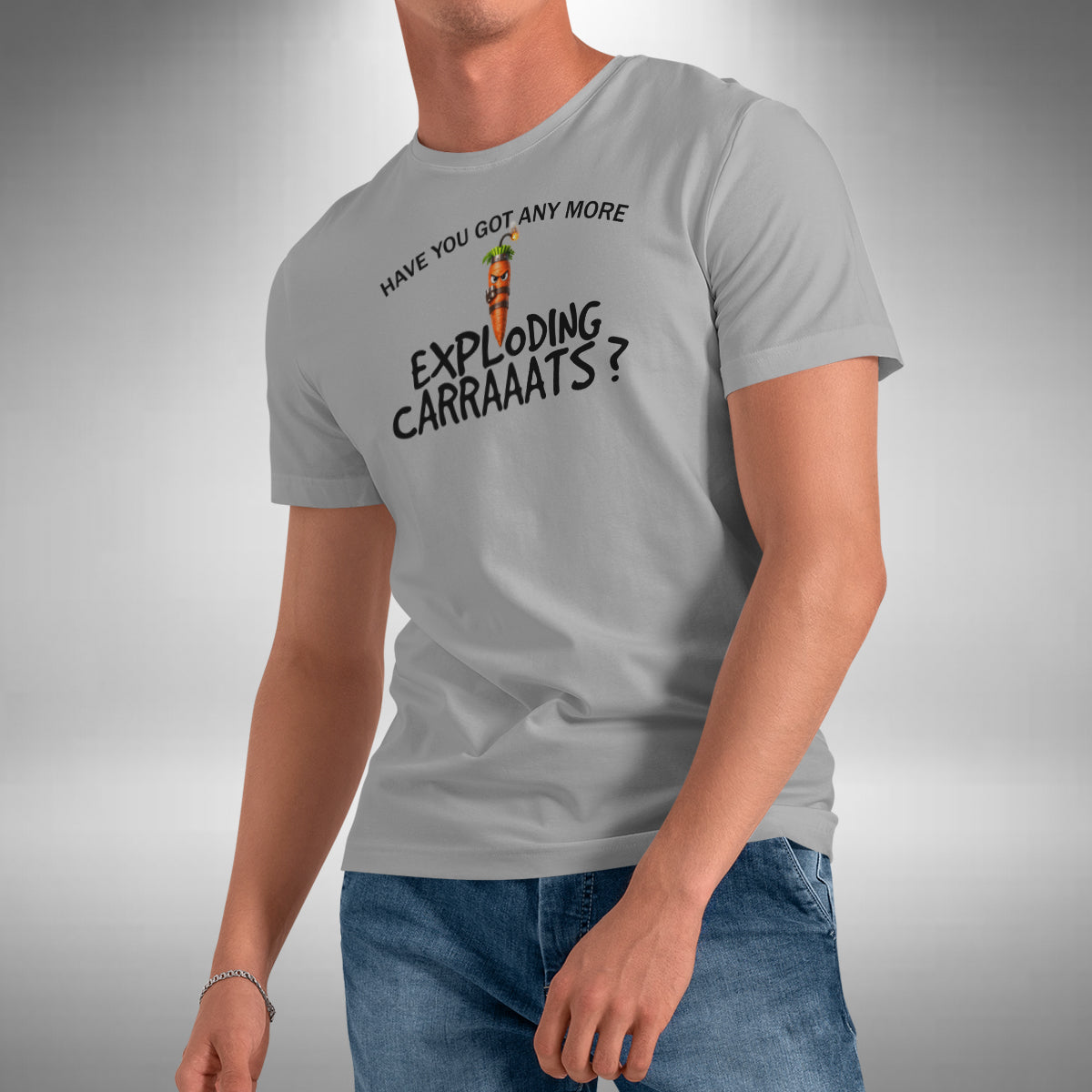 Exploding Carrots Bottom Inspired T-Shirt