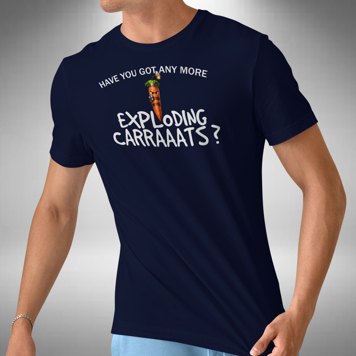 Exploding Carrots Bottom Inspired T-Shirt