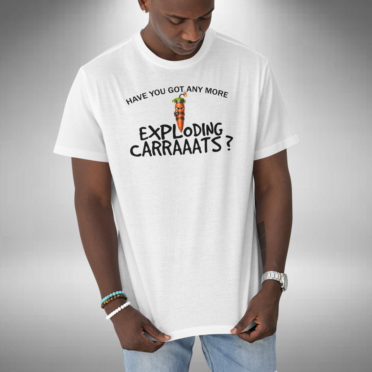 Exploding Carrots Bottom Inspired T-Shirt