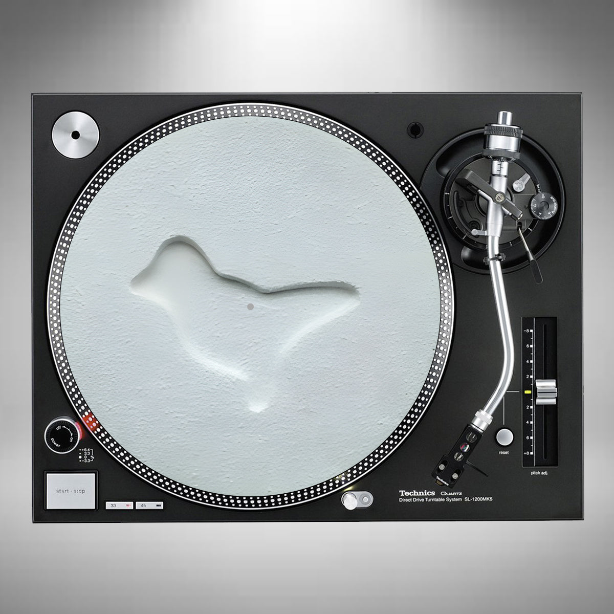 Ecstasy Wearing Headphones Slipmats