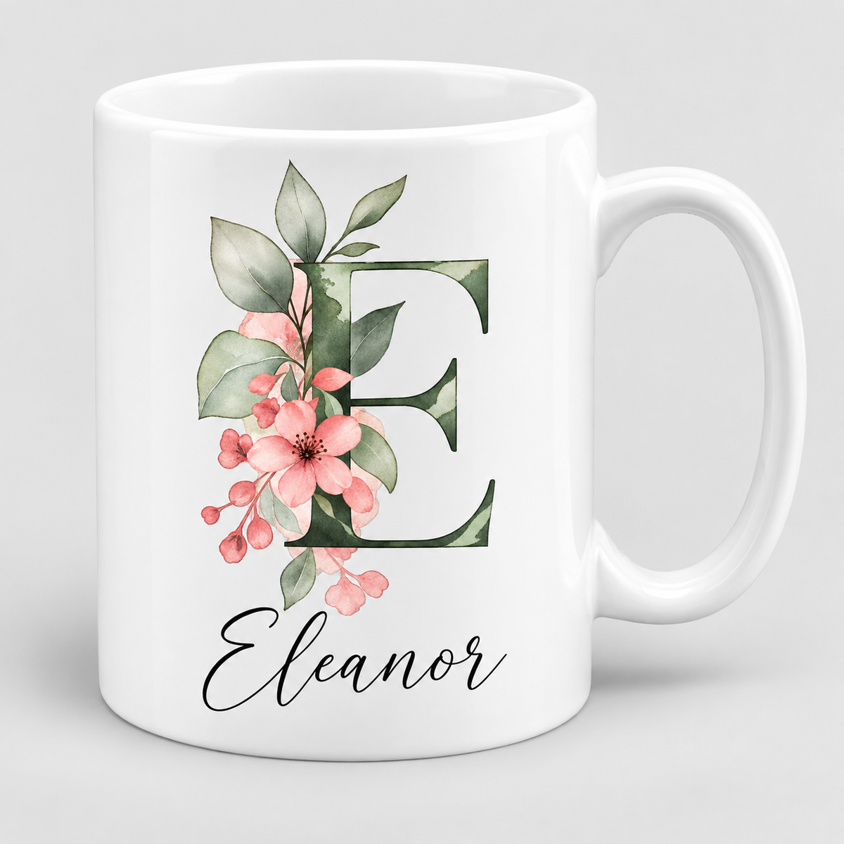 Personalised Initial Mug, Coaster or Gift Set – Any Name