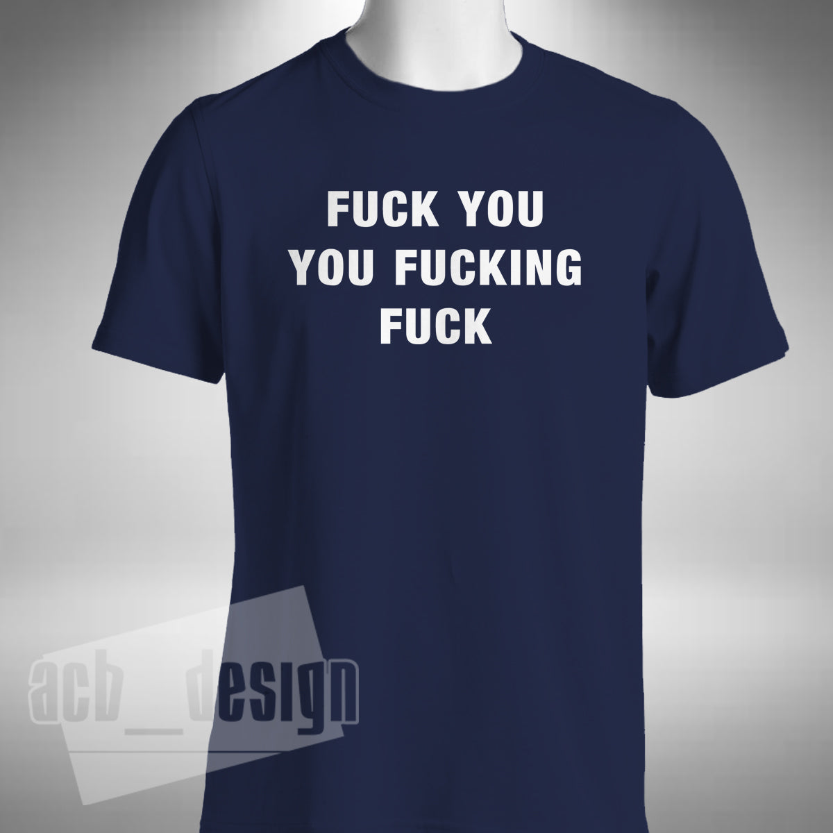 Fu*k You You Fu*king Fu*k T-Shirt - Girl With The Dragon Tattoo Inspired