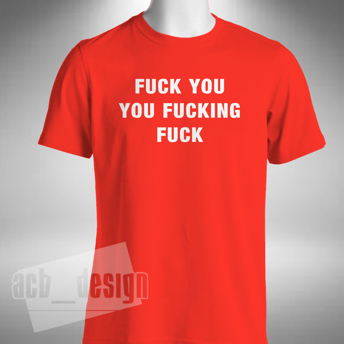 Fu*k You You Fu*king Fu*k T-Shirt - Girl With The Dragon Tattoo Inspired