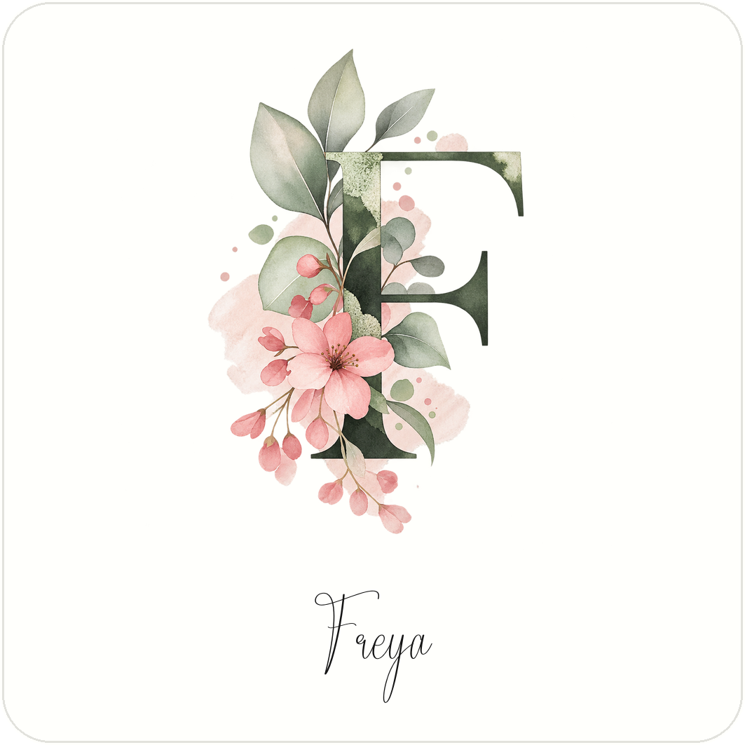 Personalised Initial Mug, Coaster or Gift Set – Any Name