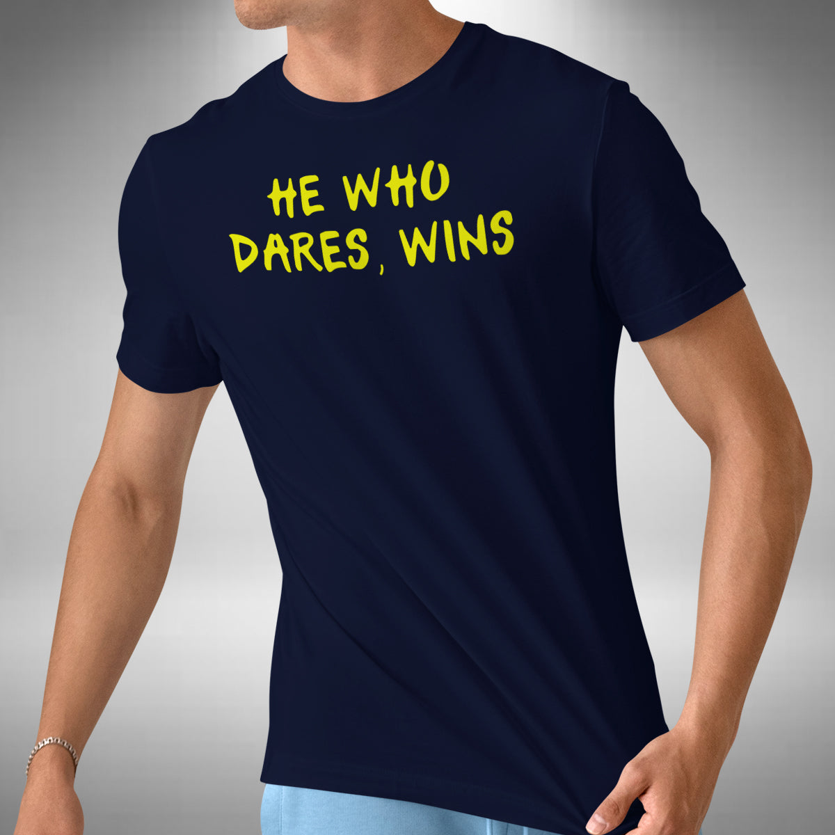 He Who Dares T-Shirt - Funny Only Fools And Horses Inspired