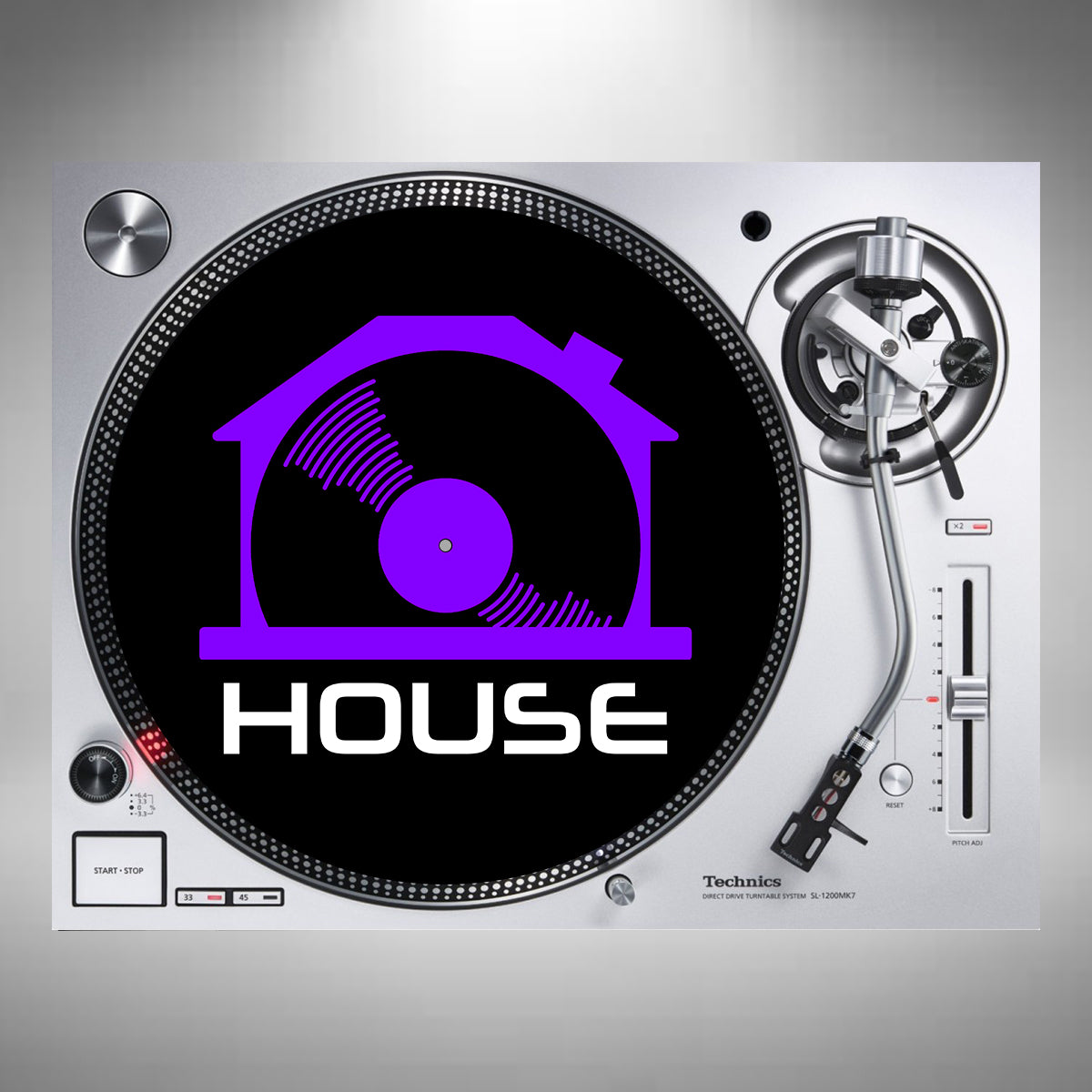 House Music Slipmats Purple