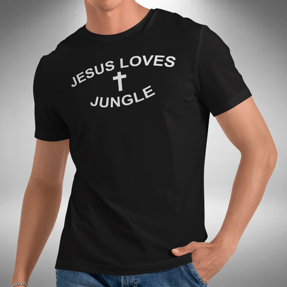 Jesus Loves Jungle T-Shirt