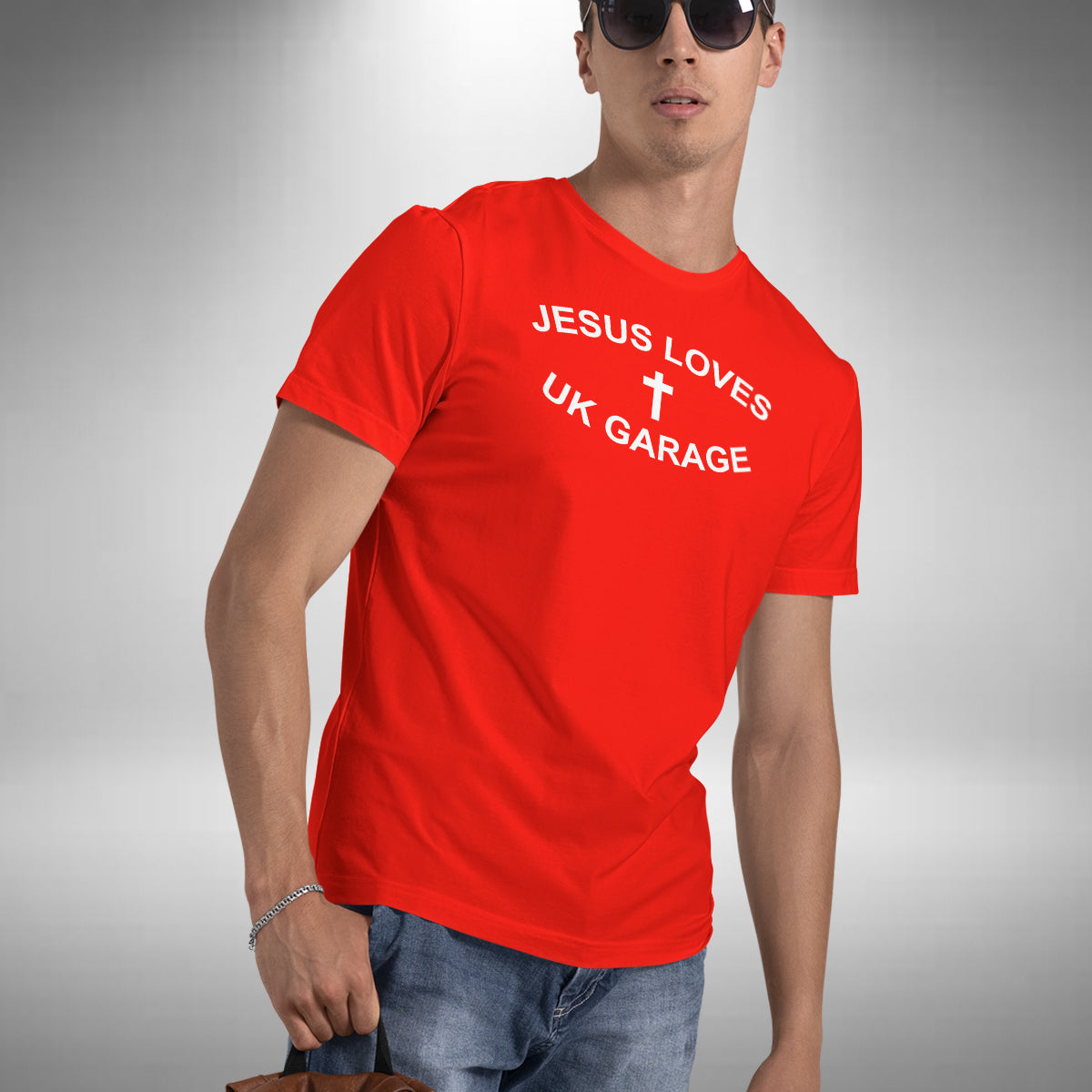 Jesus Loves UK Garage Music T-Shirt