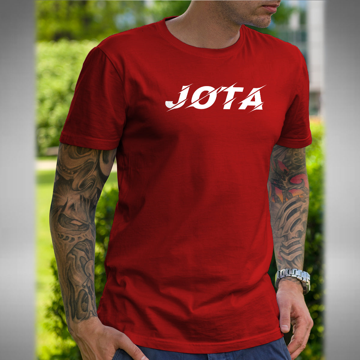 Jota T-Shirt Liverpool Portugal Inspired Footballer Diogo