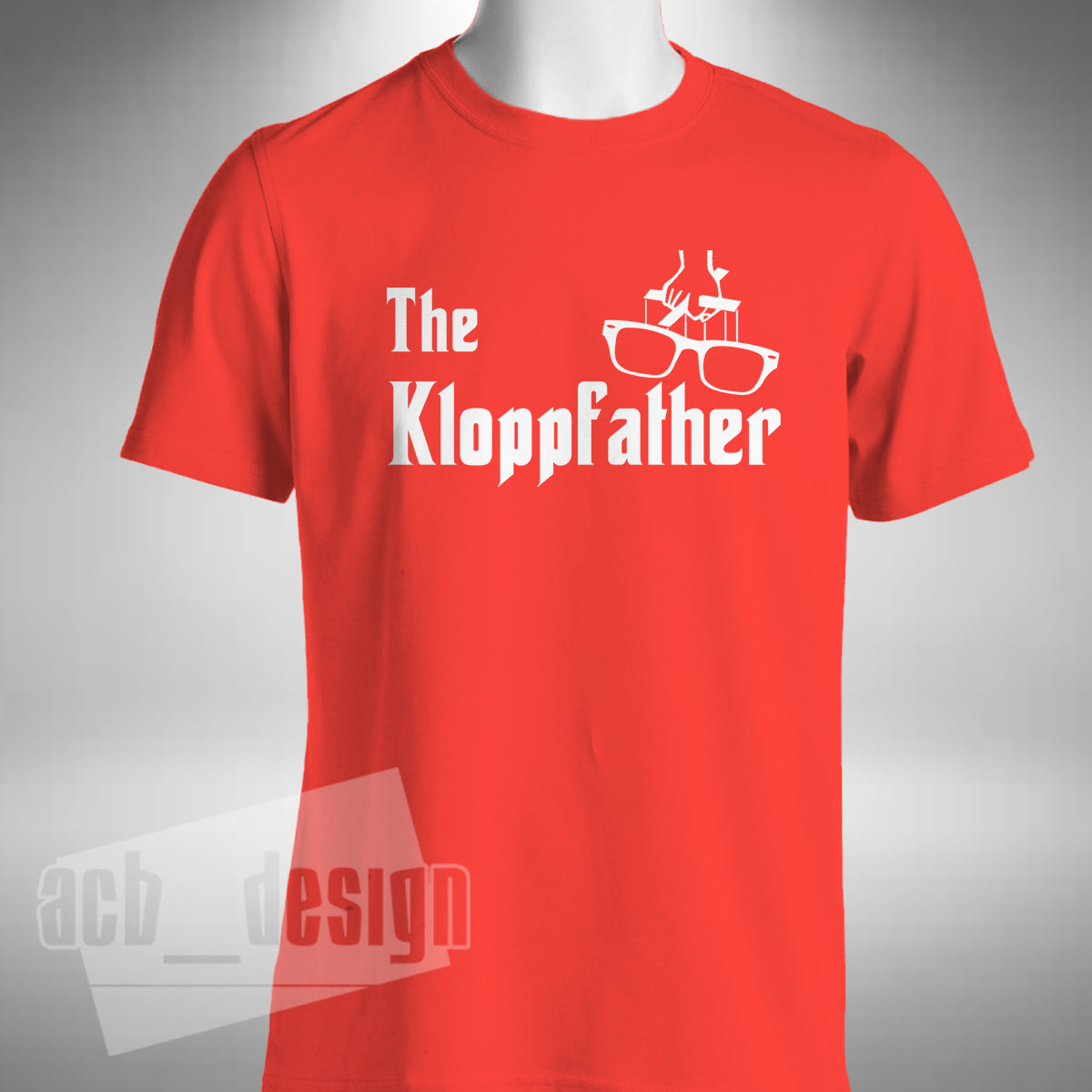 Kloppfather T-Shirt Jurgen Klopp Inspired Liverpool Funny Glasses Godfather
