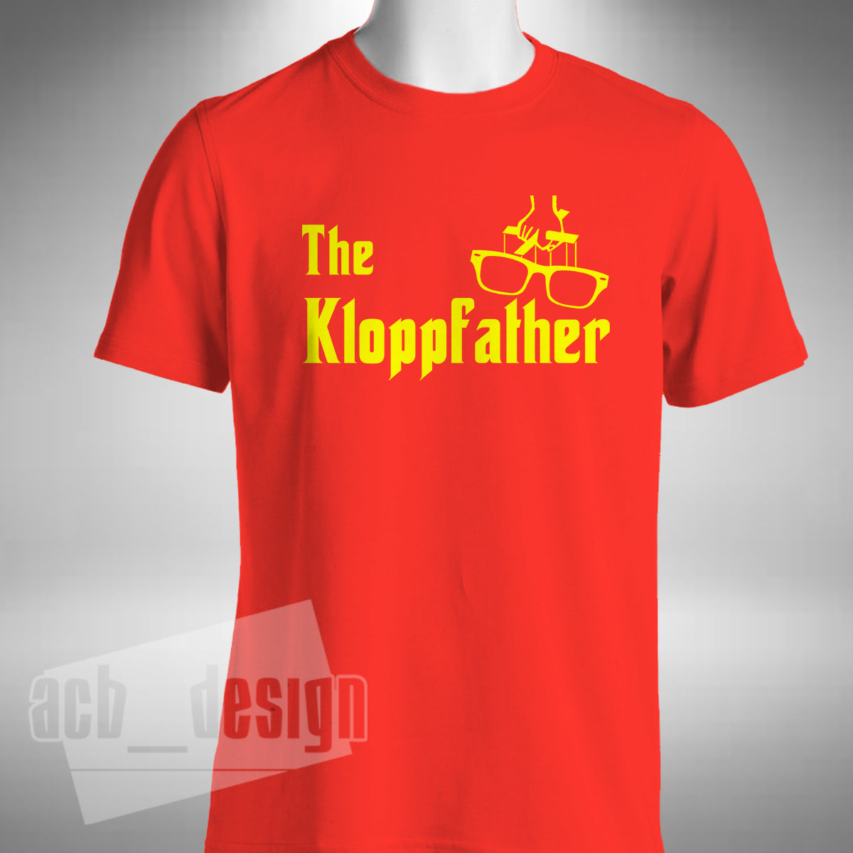 Kloppfather T-Shirt Jurgen Klopp Inspired Liverpool Funny Glasses Godfather