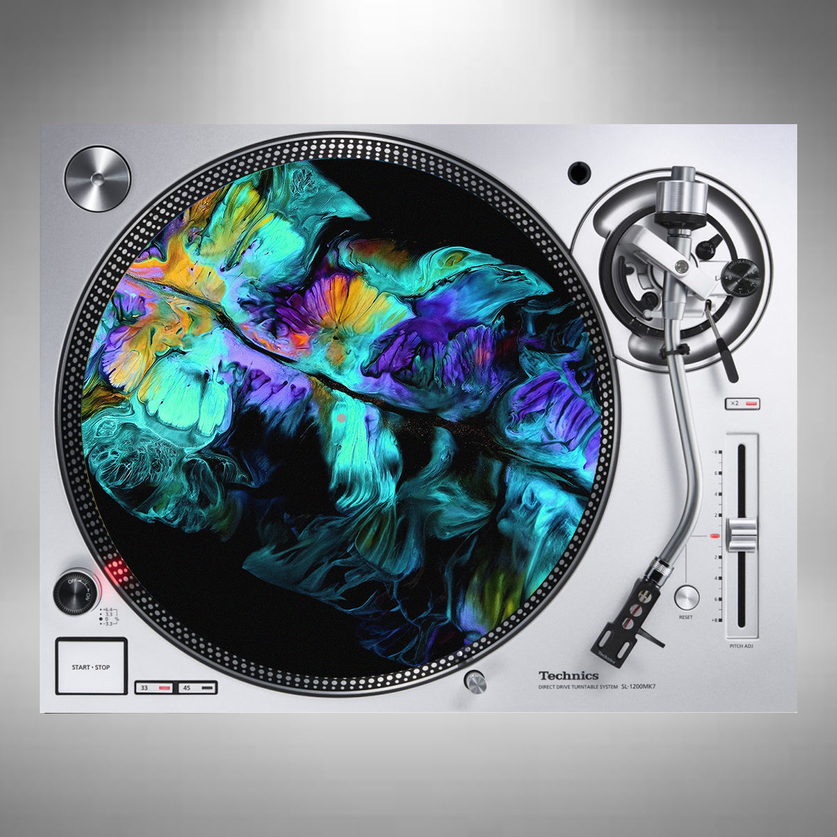 Liquid Acrylic Looking Slipmats Design 3