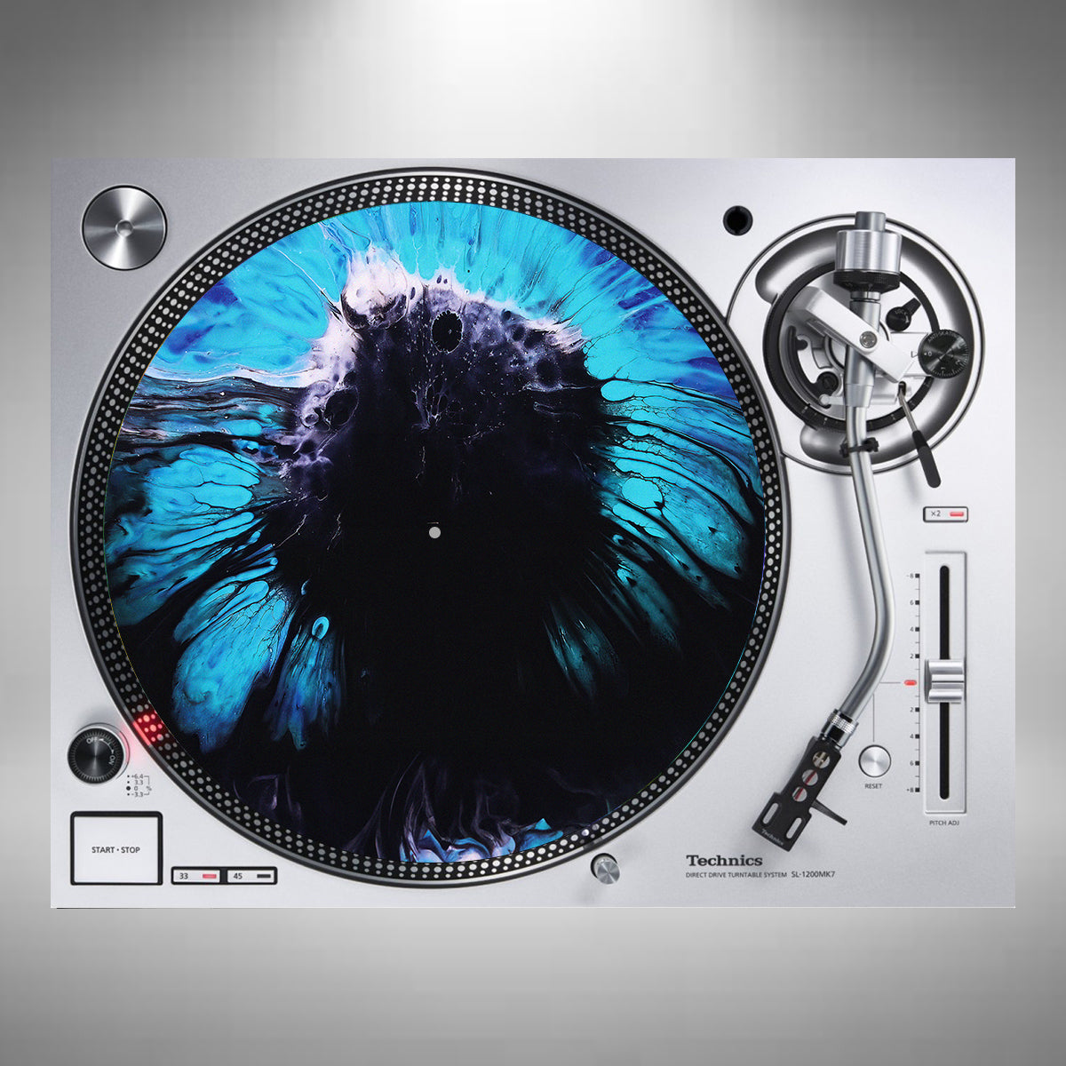 Liquid Acrylic Looking Slipmats Design 5
