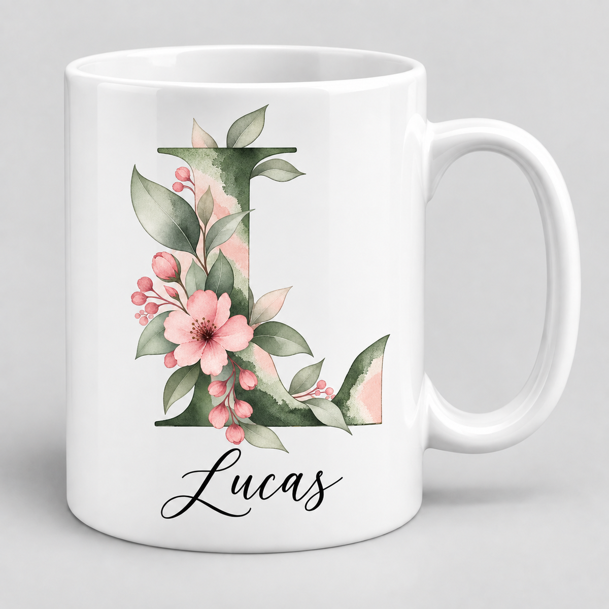 Personalised Initial Mug, Coaster or Gift Set – Any Name