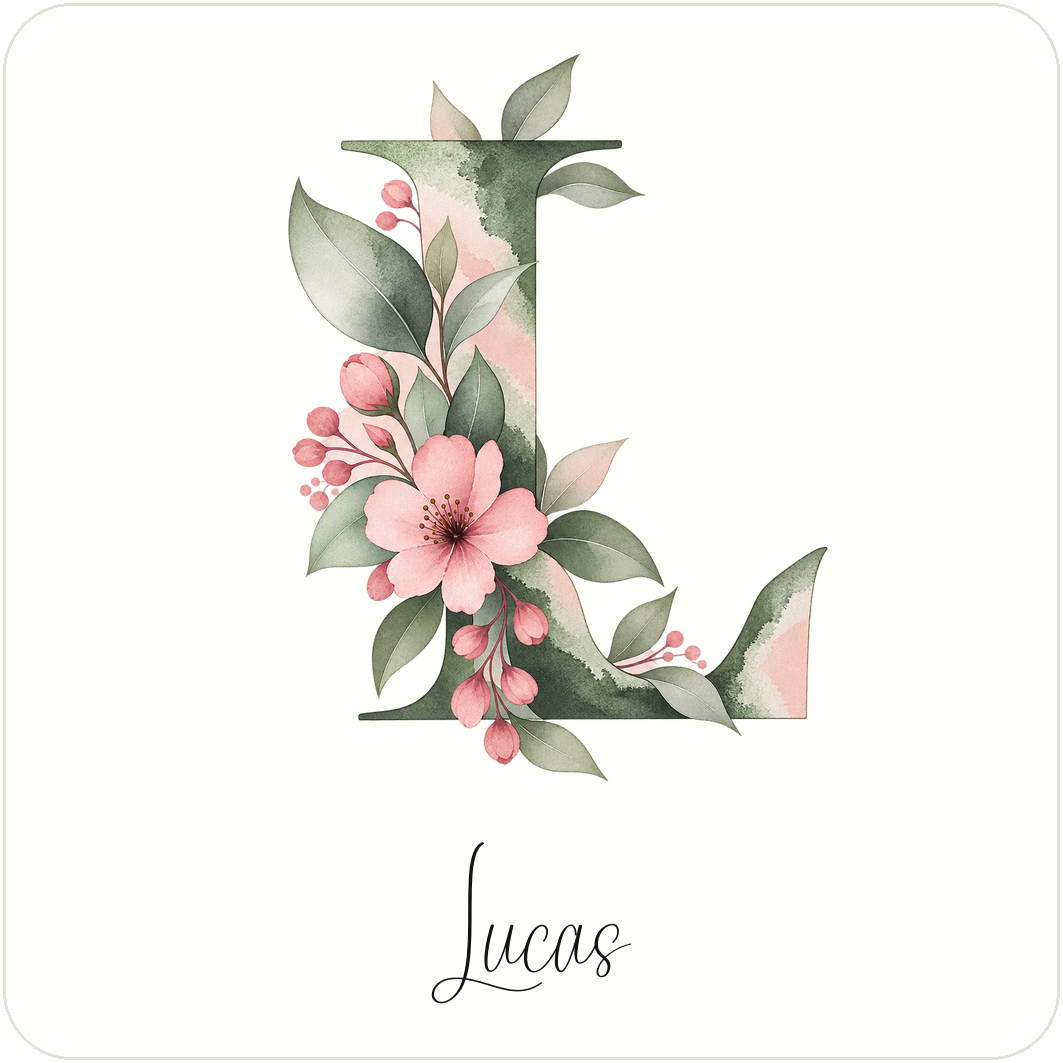 Personalised Initial Mug, Coaster or Gift Set – Any Name