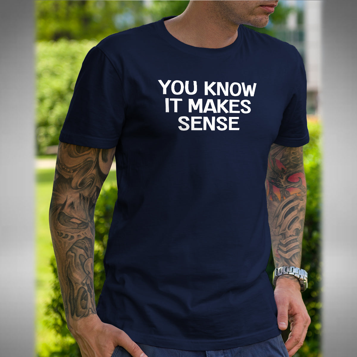 You Know It Makes Sense T-Shirt - Only Fools Inspired Trotters