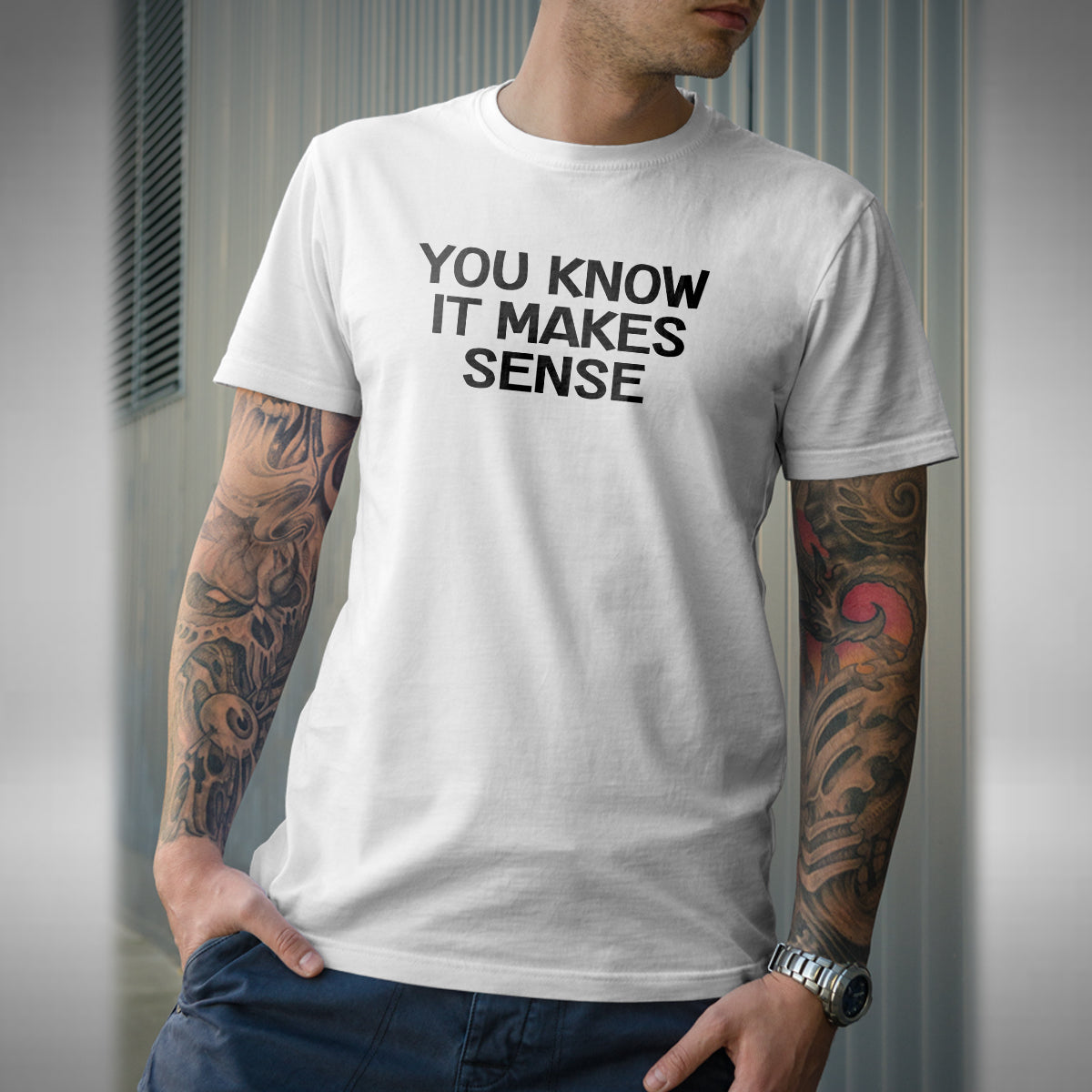 You Know It Makes Sense T-Shirt - Only Fools Inspired Trotters