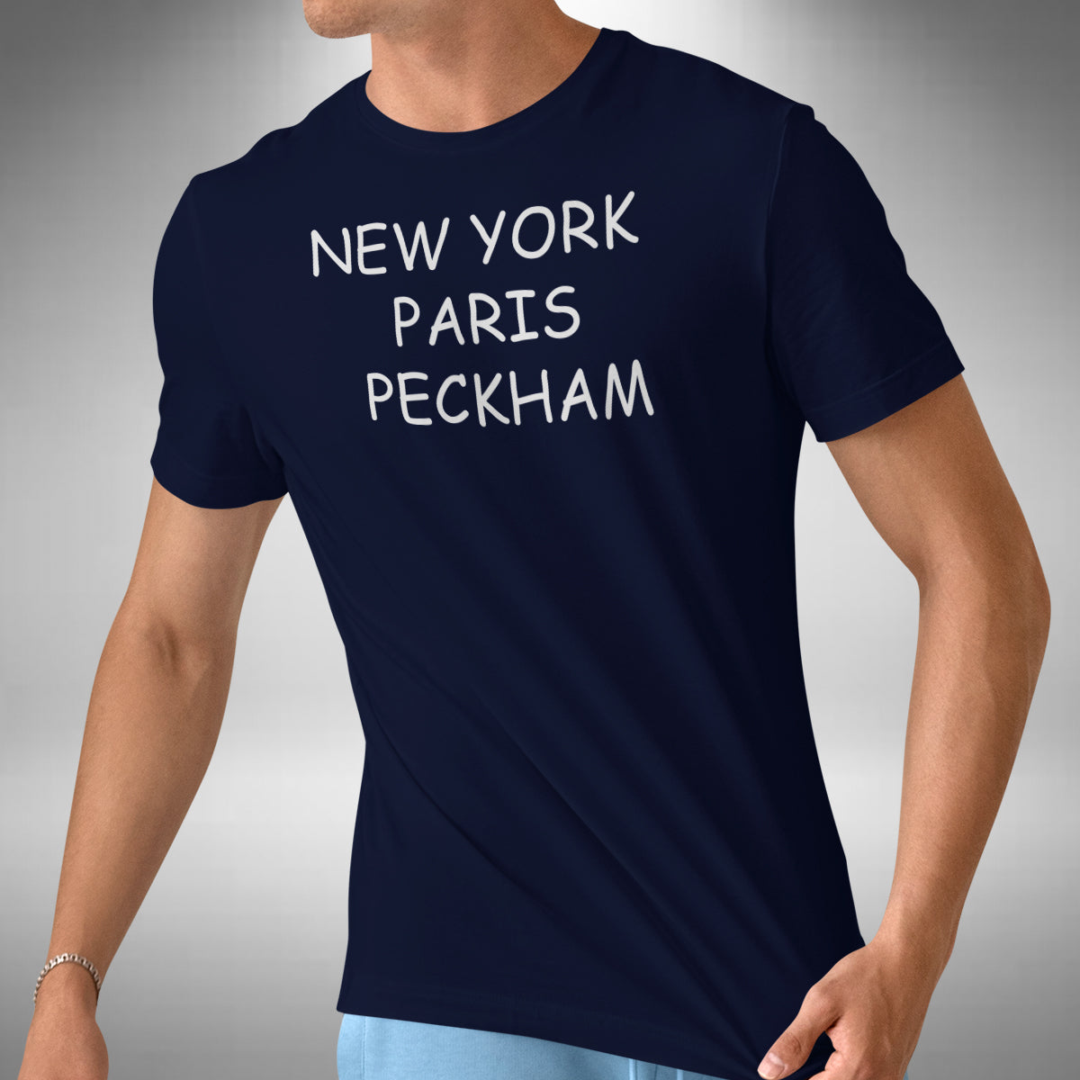 New York Paris T-Shirt - Funny Peckham Only Fools and Horses Inspired
