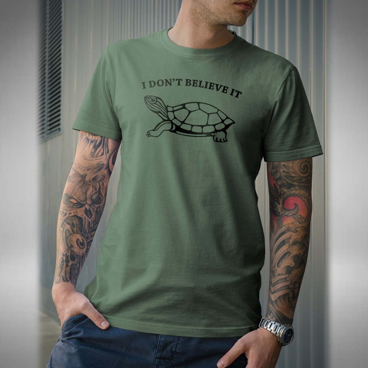 I Don't Believe It T-Shirt - Funny One Foot in the Grave Inspired