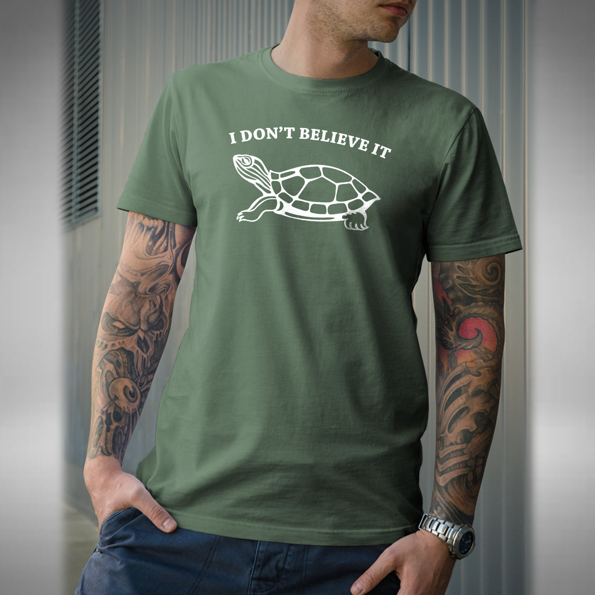 I Don't Believe It T-Shirt - Funny One Foot in the Grave Inspired