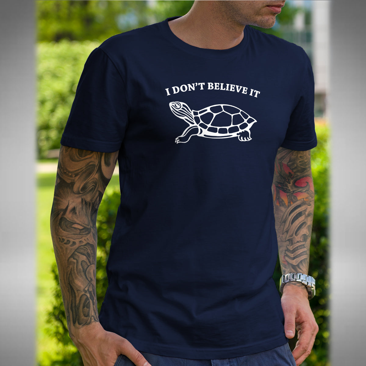 I Don't Believe It T-Shirt - Funny One Foot in the Grave Inspired