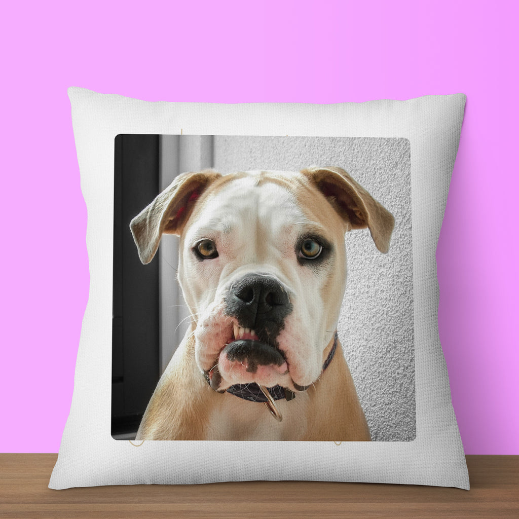 Personalised Photo Cushion Cover – Custom 1 Picture Pillow Case