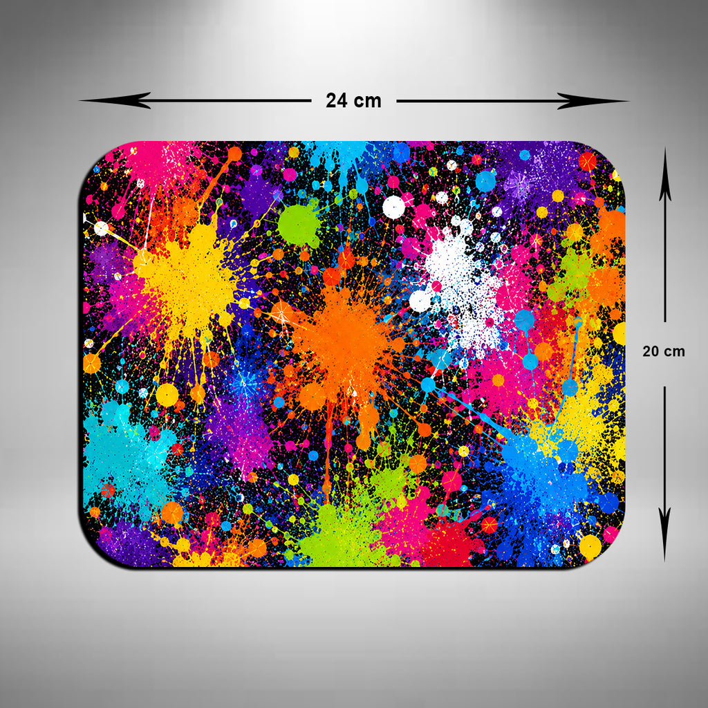 Paint Splatter Mouse Mat Design 10