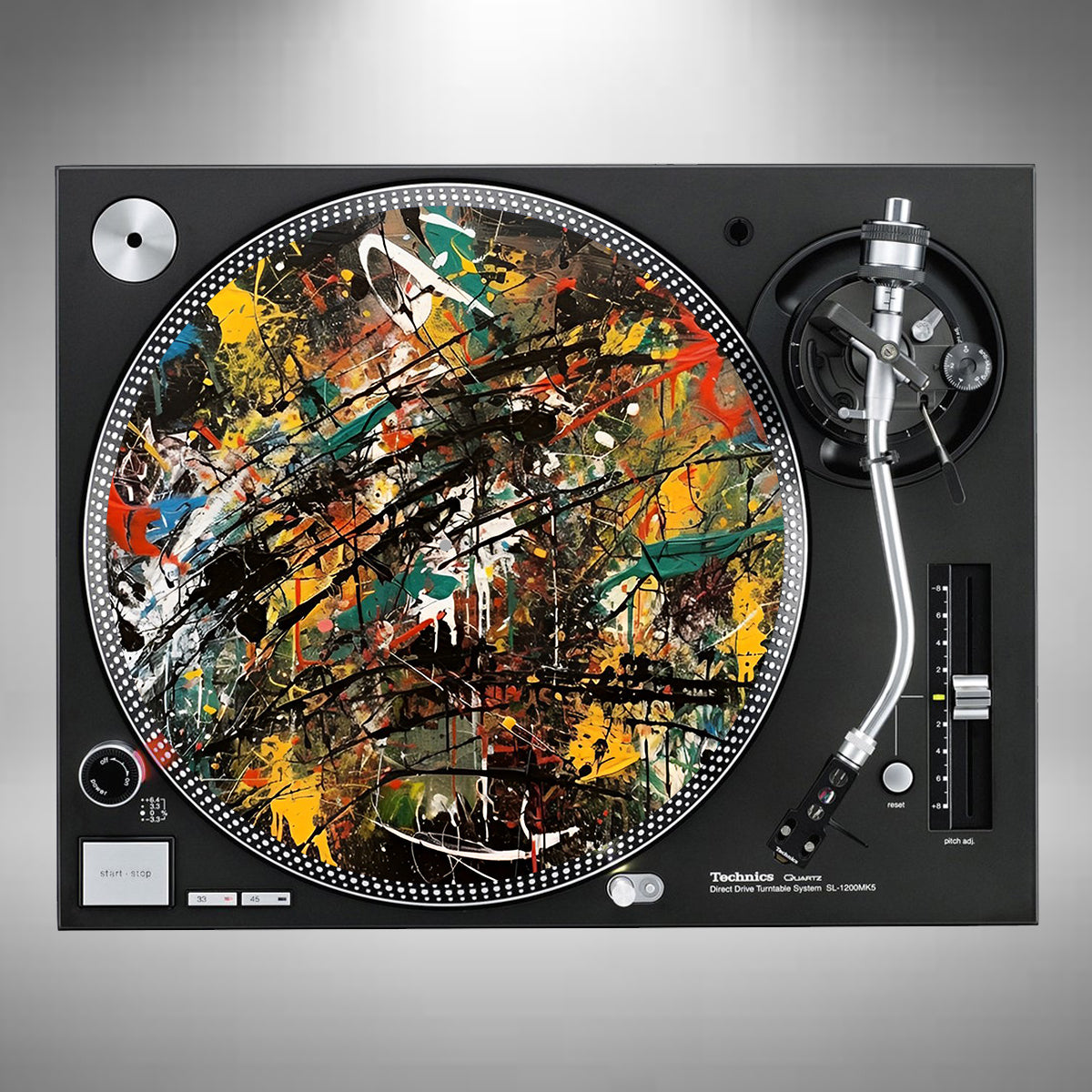 Paint Splatter Slipmats Design 1