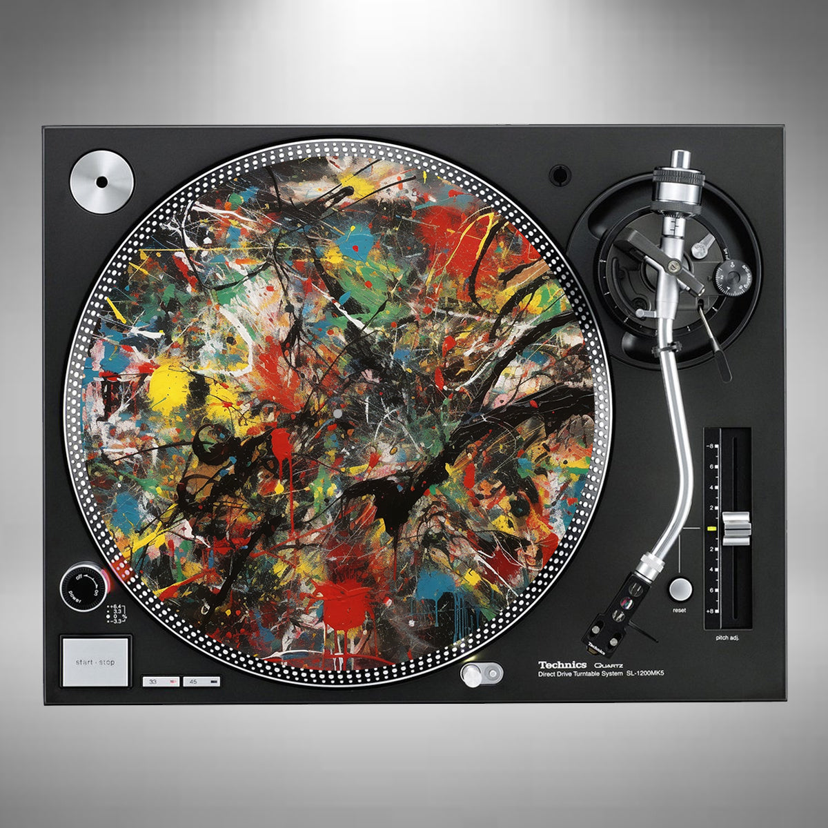 Paint Splatter Slipmats Design 4