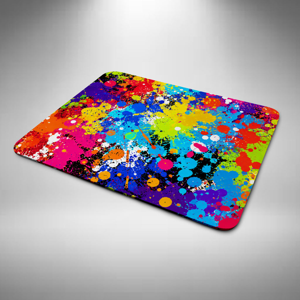 Paint Splatter Mouse Mat Design 6