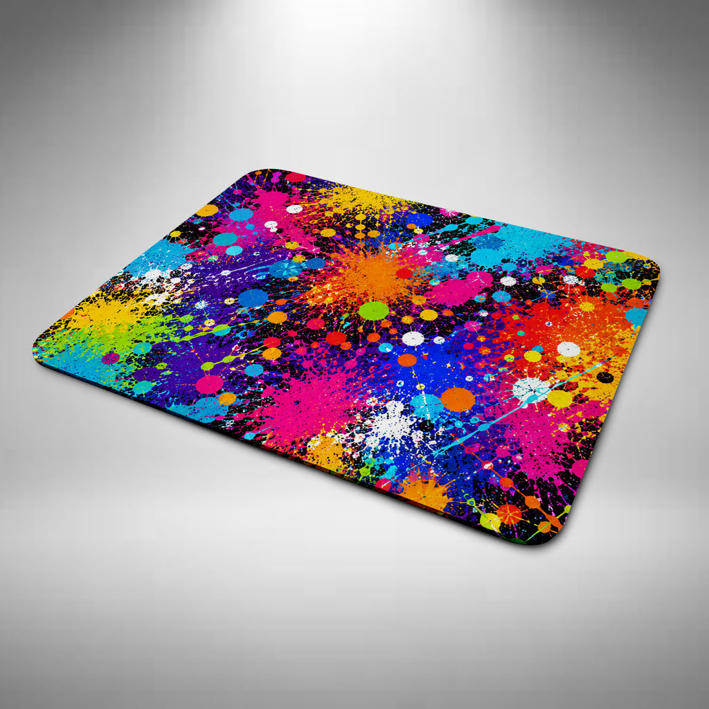 Paint Splatter Mouse Mat Design 9