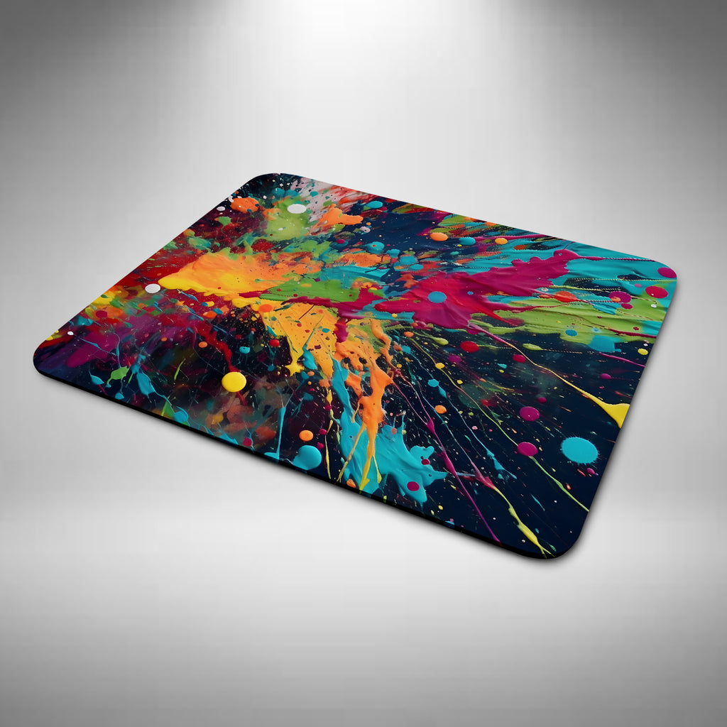 Paint Splatter Mouse Mat Design 2